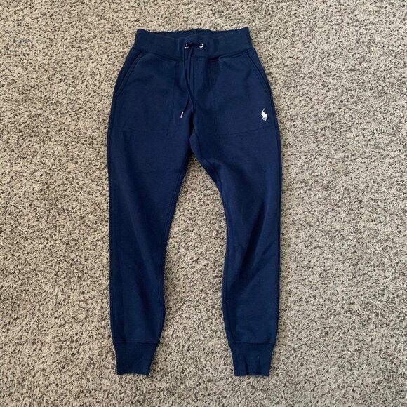 Polo Ralph Lauren Navy Blue Jogger Sweatpants Women XS - Picture 1 of 7